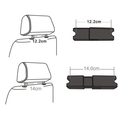 Luxusní držák tabletu na opěrku hlavy Joyart