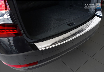 Ochranná lišta hrany kufru Škoda Octavia III. 2017-2020 (combi, matná)