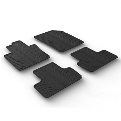 Gumové autokoberce Volvo XC60 2017-