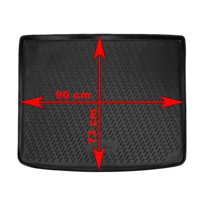 Gumová vana do kufru Fiat 500X 2014-