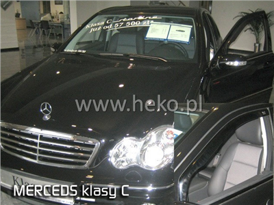 Ofuky oken Mercedes C-Class 2000-2007 (přední, W203)