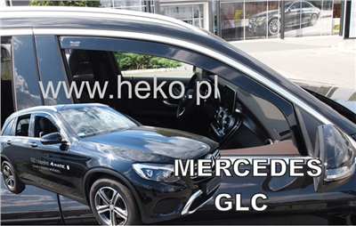 Ofuky oken Mercedes GLC-Class X253 2016-2022 (5 dveří, 2 díly, přední)