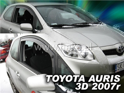 Ofuky oken Toyota Auris 2007-2012 (3 dveře, 2 díly, přední)