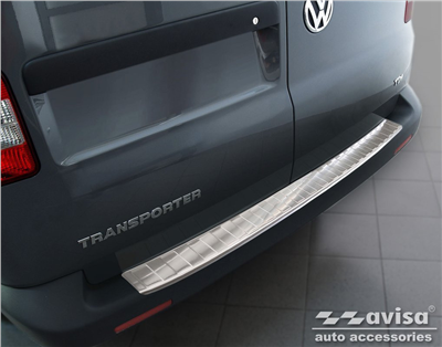 Ochranná lišta hrany kufru VW Transporter T5 2003-2015 (matná, krátká, 116cm)