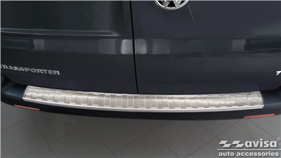 Ochranná lišta hrany kufru VW Transporter T5 2003-2015 (matná, krátká, 116cm)