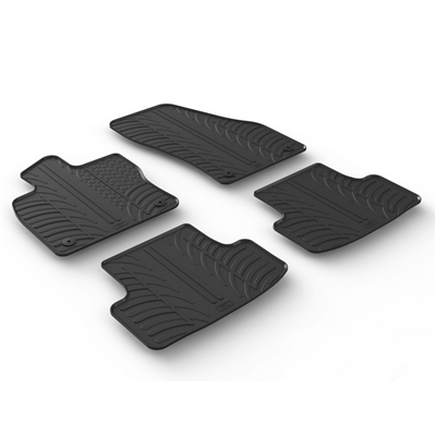 Gumové autokoberce Škoda Karoq 2017-