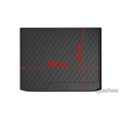 Gumová vana do kufru Opel Zafira C 2012-2019