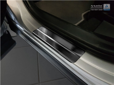 Prahové lišty Toyota C-HR 2016- (hybrid, tmavé, matné)