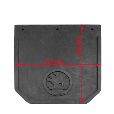 Lapač nečistot/zástěrka - Škoda 1203 (zadní, plechová karoserie)