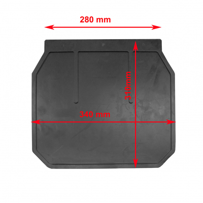Lapač nečistot/zástěrka - Škoda 1203 (zadní, valník)
