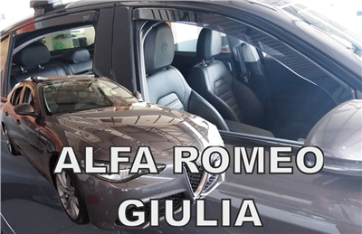 Ofuky oken Alfa Romeo Giulia 2016- (4 díly, sedan)