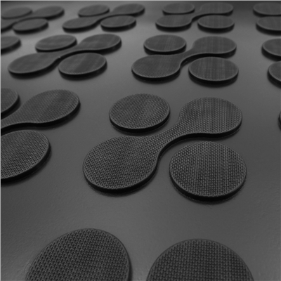 Gumová vana do kufru Ford Tourneo Custom 2012-2018 (krátká verze, za 3. řadu, s topením vzadu)