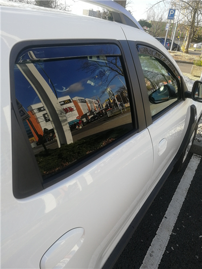 Ofuky oken Dacia Duster 2018-2024 (4 díly)