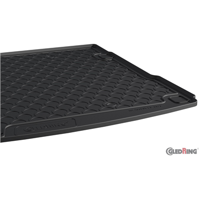 Gumová vana do kufru Audi Q5 2017- (horní dno, se sítí)