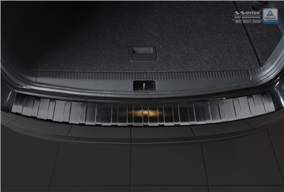 Ochranná lišta hrany kufru Škoda Octavia III. 2017-2020 (combi, tmavá, matná)