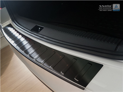 Ochranná lišta hrany kufru Škoda Octavia III. 2013-2017 (combi, tmavá, matná)