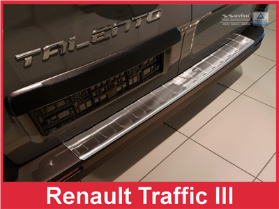 Ochranná lišta hrany kufru Renault Trafic 2014- (matná)