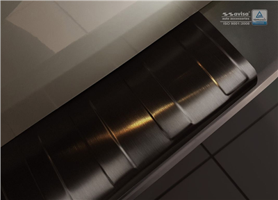 Ochranná lišta hrany kufru Opel Vivaro 2014-2019 (tmavá, matná)