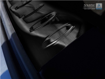 Ochranná lišta hrany kufru Nissan Leaf 2017- (hatchback, vnitřní, tmavá, matná)