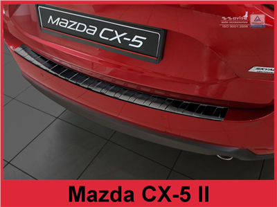 Ochranná lišta hrany kufru Mazda CX-5 2017- (tmavá, matná)