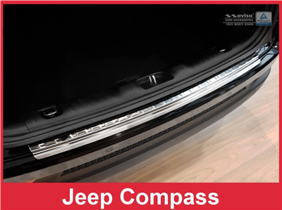 Ochranná lišta hrany kufru Jeep Compass 2017- (matná)