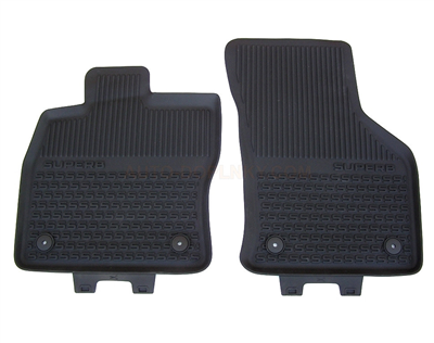 Gumové autokoberce Škoda Superb III. 2015-2024 (přední)