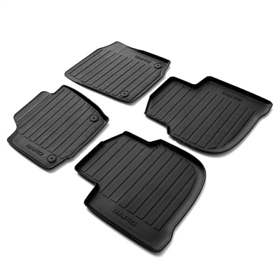 Gumové autokoberce Škoda Rapid 2012-2019