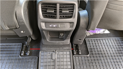 Gumové autokoberce Citroen Berlingo 2018- (zadní)