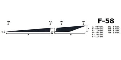 Boční ochranné lišty Lexus NX 2014-