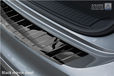 Ochranná lišta hrany kufru VW Tiguan 2016- (tmavá, chrom)