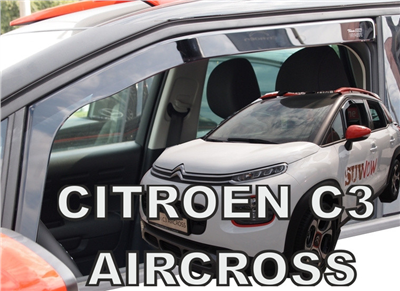 Ofuky oken Citroen C3 Aircross 2017- (přední)