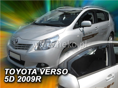 Ofuky oken Toyota Verso 2009- (přední)