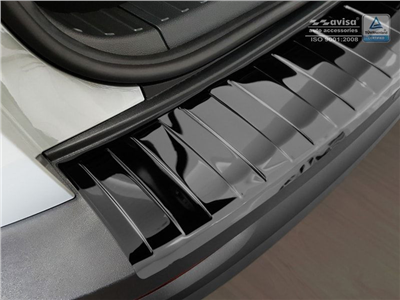 Ochranná lišta hrany kufru Škoda Karoq 2017-2022 (tmavá, chrom)