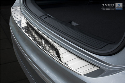 Ochranná lišta hrany kufru VW Tiguan 2017- (Allspace, chrom)
