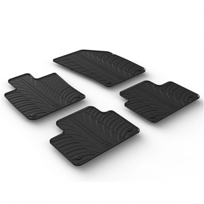 Gumové autokoberce Volvo V60 2018-