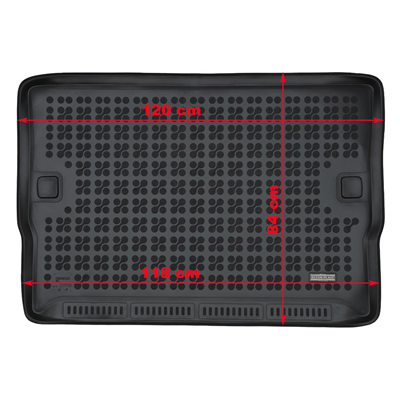 Gumová vana do kufru Toyota Proace 2016- (L3, za 3. řadu, délka 84cm)