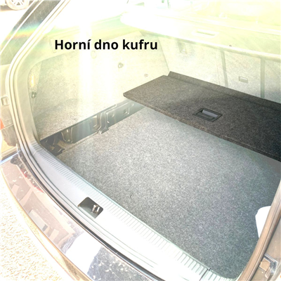 Gumová vana do kufru Škoda Octavia III. 2013-2020 (combi, horní dno)