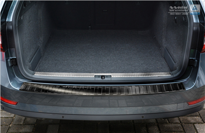 Ochranná lišta hrany kufru Škoda Superb III. 2015-2024 (combi, tmavá, matná)