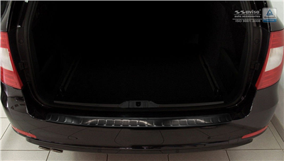 Ochranná lišta hrany kufru Škoda Superb II. 2008-2013 (combi, tmavá)