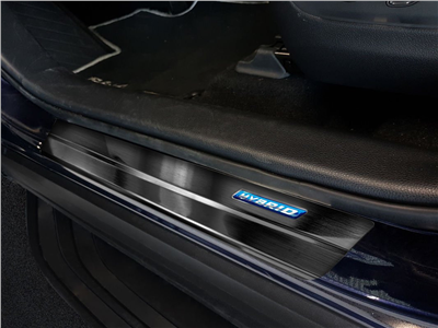 Prahové lišty Toyota Rav4 2019- (tmavé, matné)