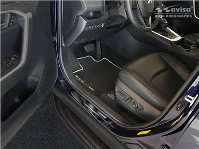 Prahové lišty Toyota Rav4 2019- (tmavé, matné)