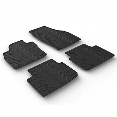 Gumové autokoberce Škoda Scala 2019-