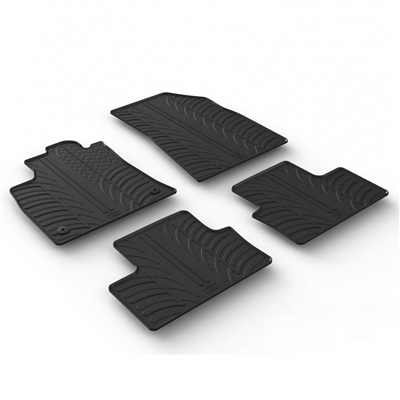 Gumové autokoberce Renault Clio 2020-