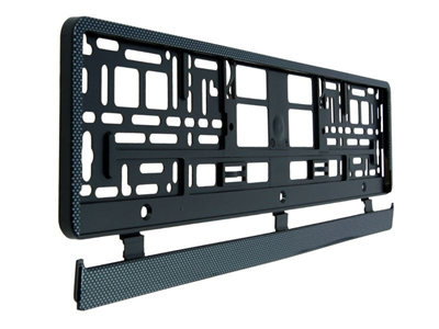 Podložka pod SPZ (carbon)