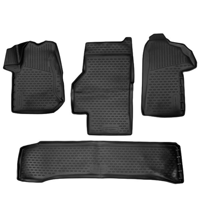 Gumové autokoberce Opel Movano 2010-2021 (6 míst)