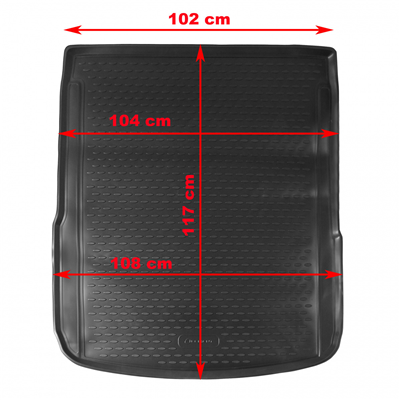 Gumová vana do kufru Audi A6 2018- (combi)