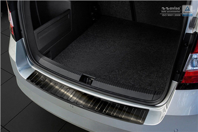 Ochranná lišta hrany kufru Škoda Fabia III. 2014-2018 (combi, tmavá, matná)