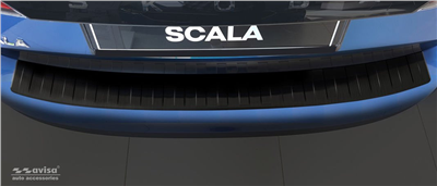 Ochranná lišta hrany kufru Škoda Scala 2019- (tmavá, matná)