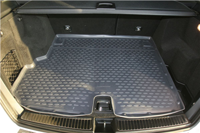 Gumová vana do kufru Mercedes GLK-Class 2008-2015 (X204, s výřezem pro madlo)