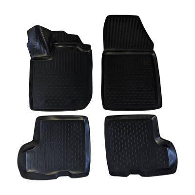 Gumové autokoberce Dacia Duster 2018-2024 (klasický klíč)